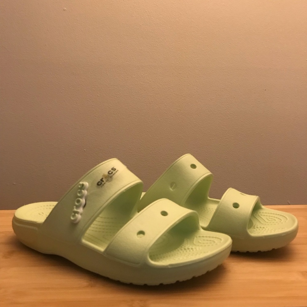 NWT Crocs Sandal | m7w9 | Green
